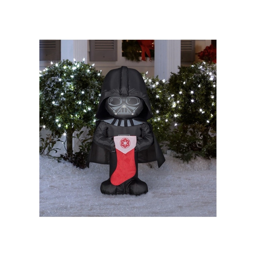 Star Wars 3.5' Lighted Airblown Darth Vader Inflatable Stock Christmas Holiday
